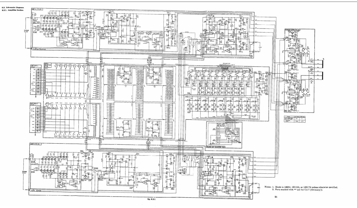 Nakamichi CA7 int sch