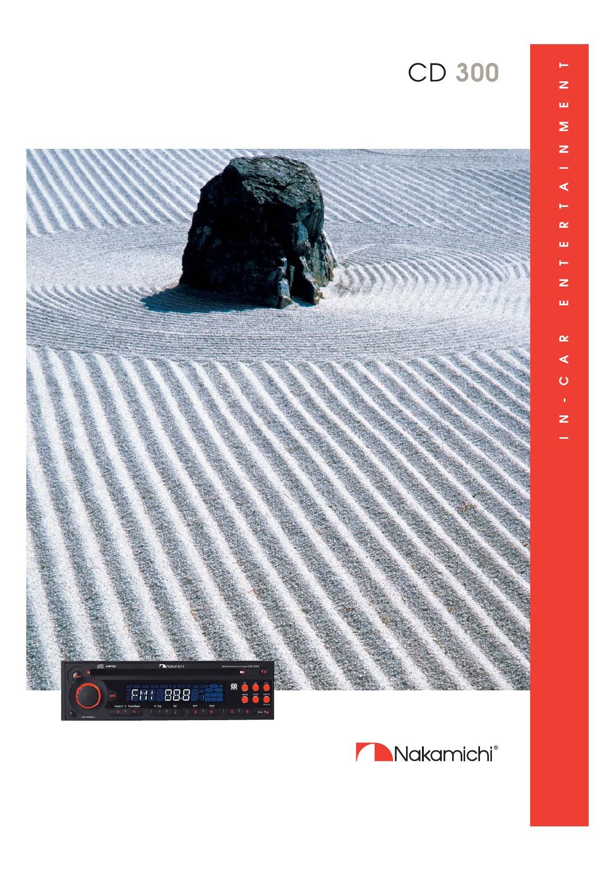 Nakamichi CD 300 Brochure