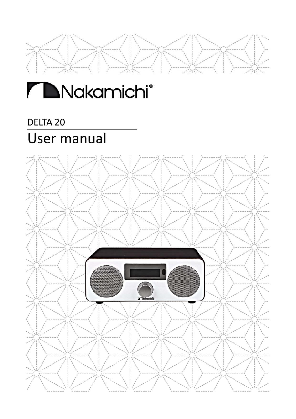 Nakamichi DELTA 20 Owners Manual
