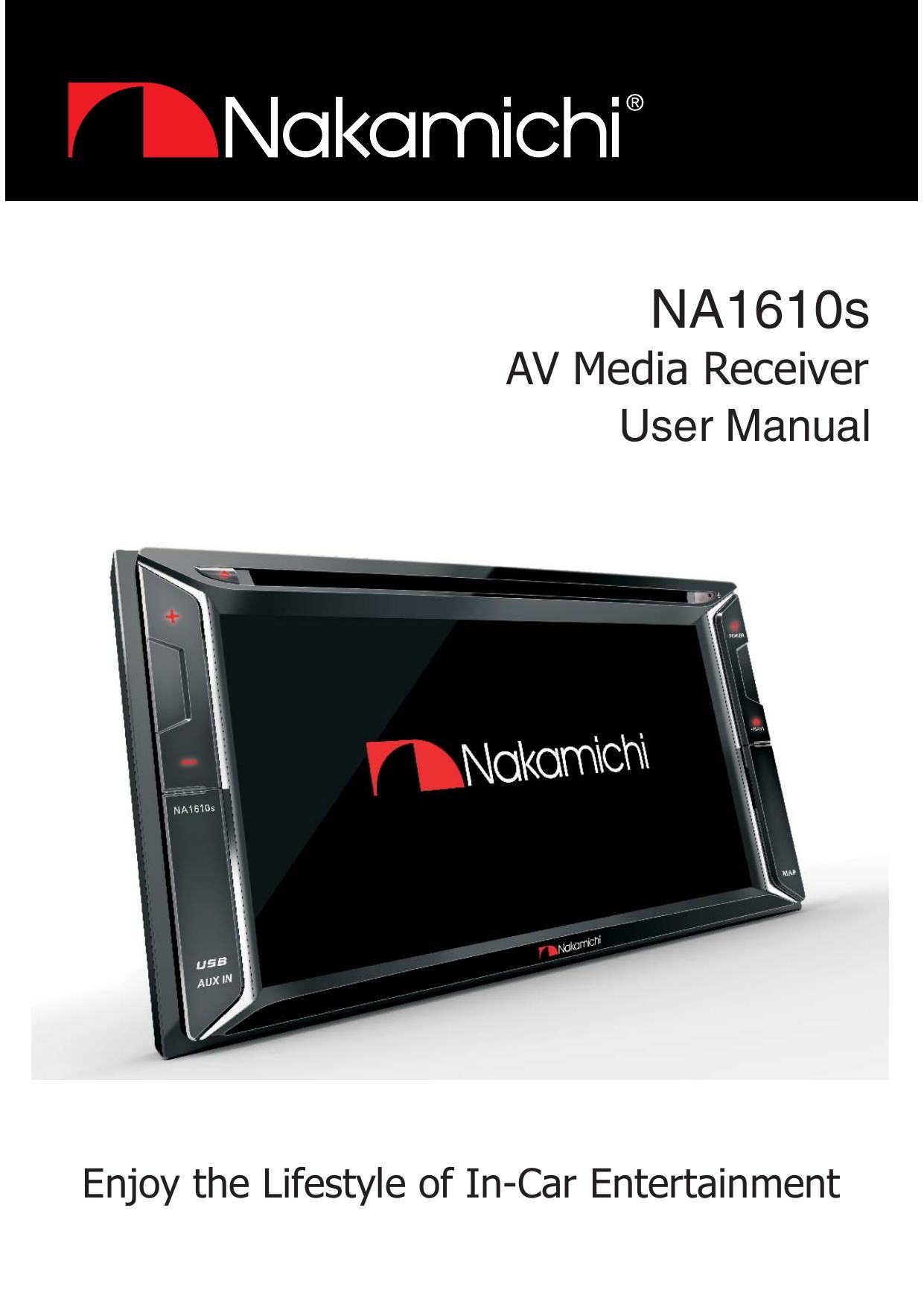 Nakamichi NA 1610 S Owners Manual