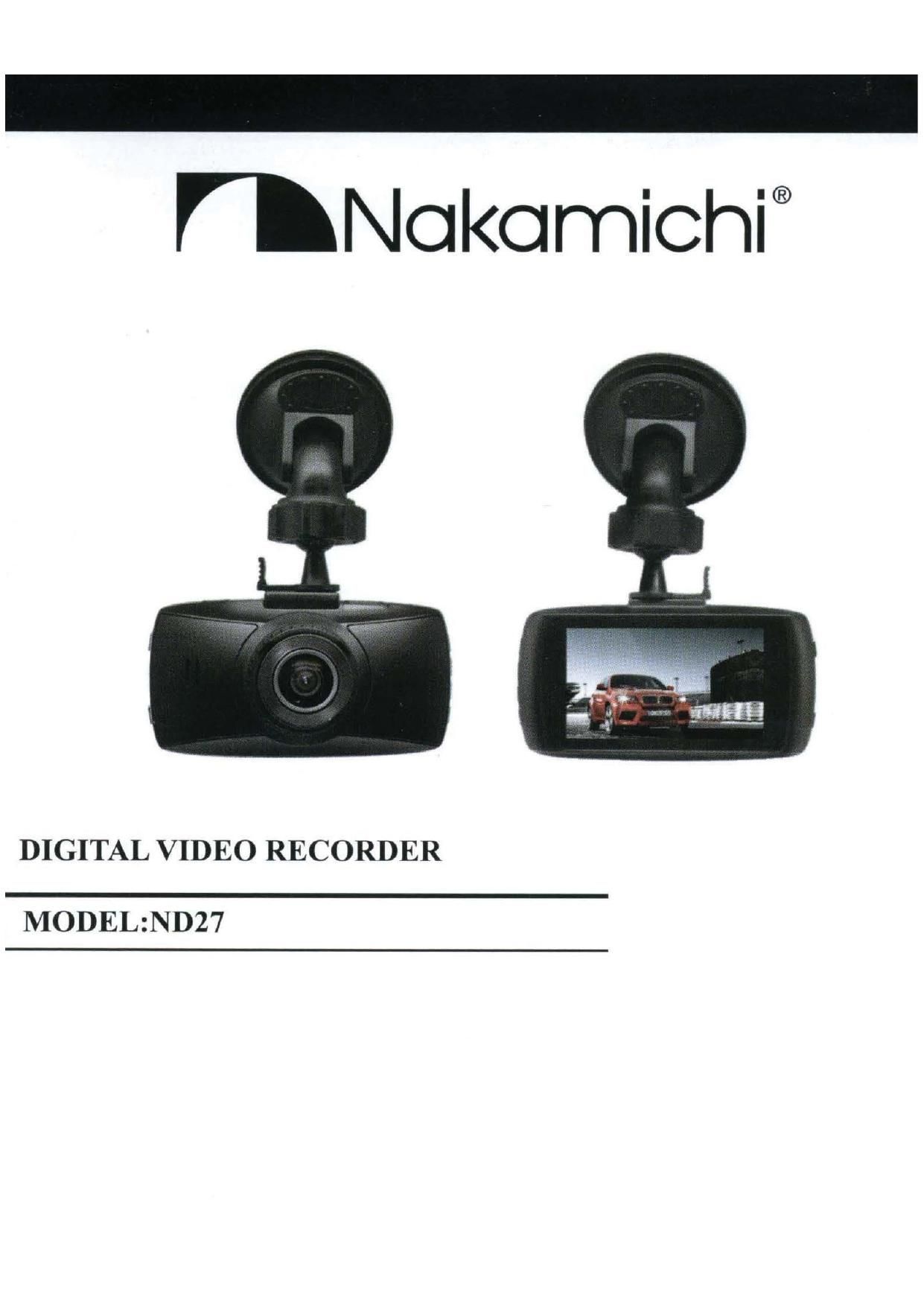 Nakamichi ND 27 Owners Manual