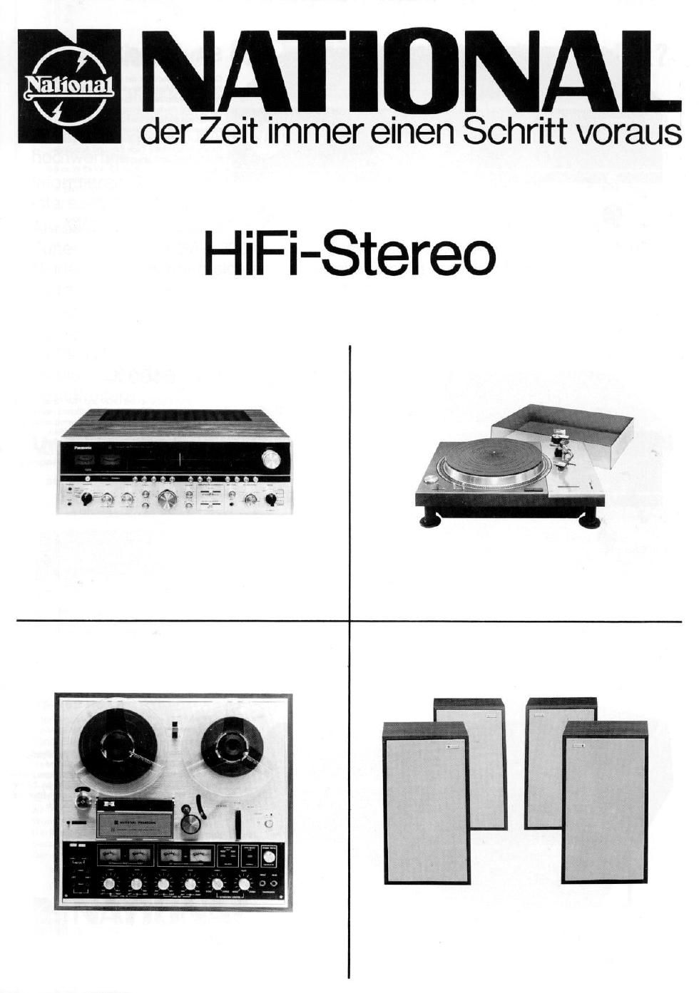 national catalog hifi stereo 1973