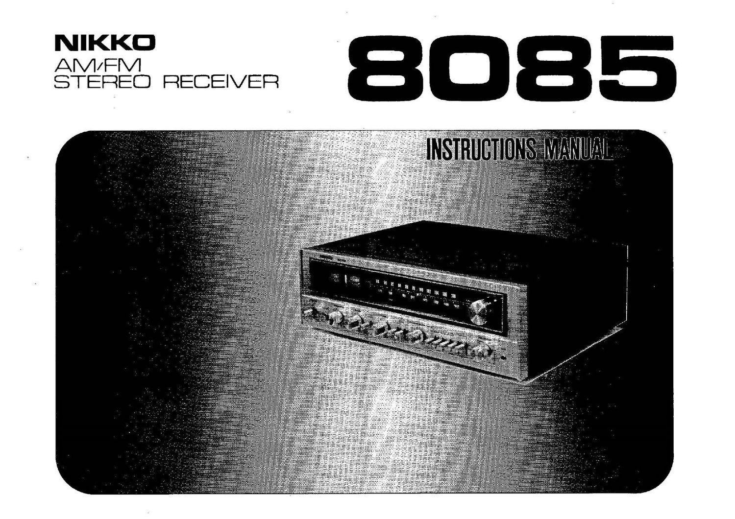 Nikko 8085 Owners Manual