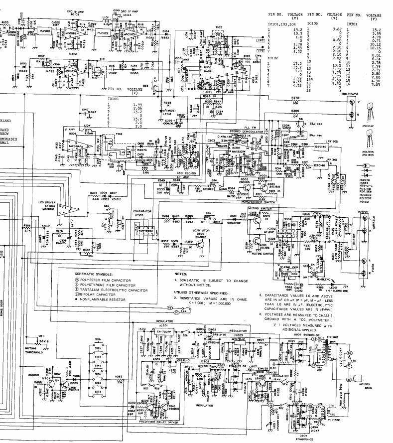 Nikko Gamma V Schematic 2