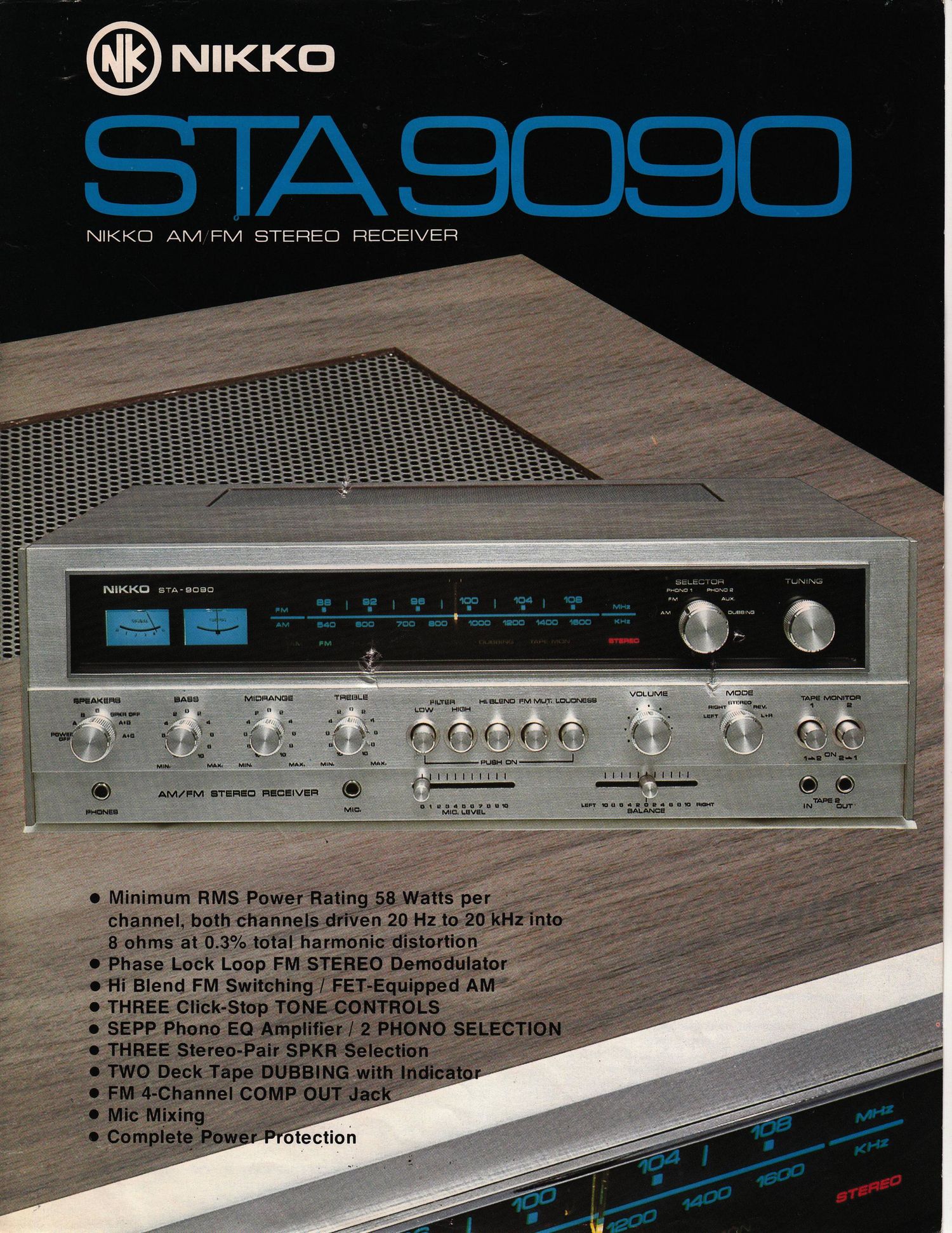 Nikko STA 9090 Brochure