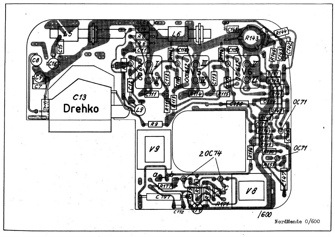 Nordmende 0 600 PCB Schematic