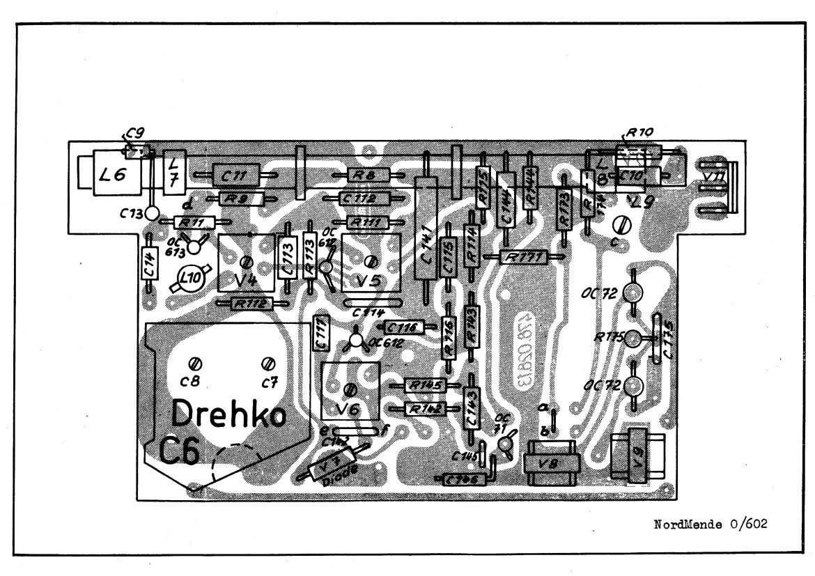 nordmende 0 602 pcb layout