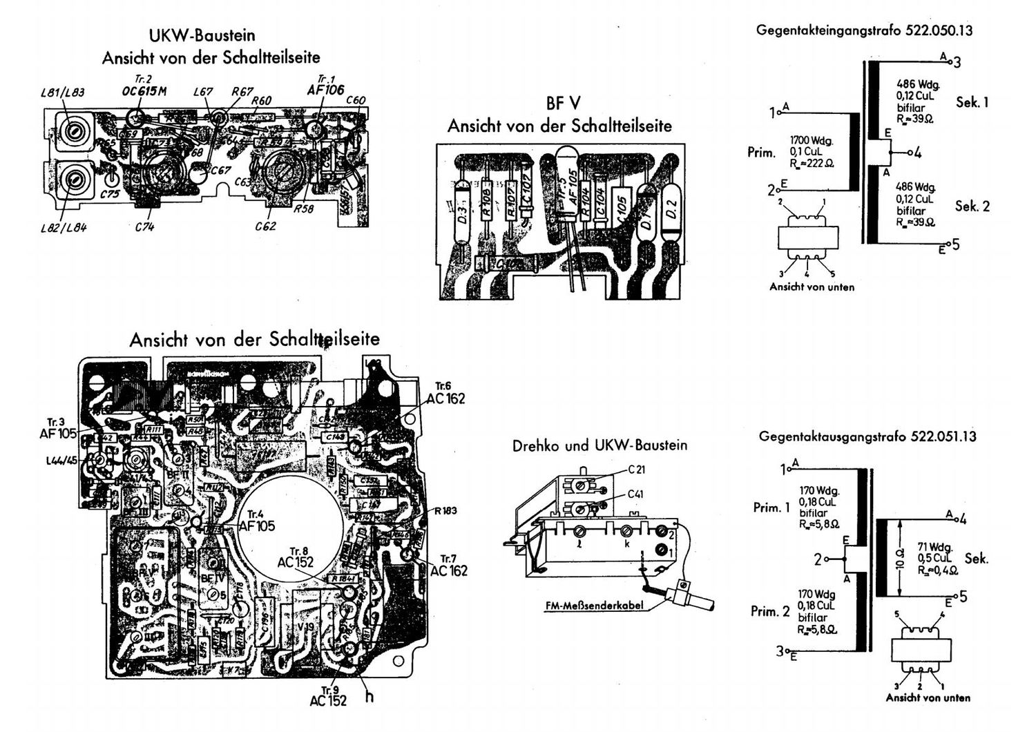 nordmende 4 609 49m pcb layout