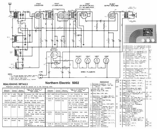 northern electric 5002