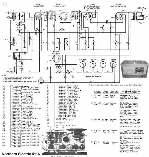 northern electric 5116