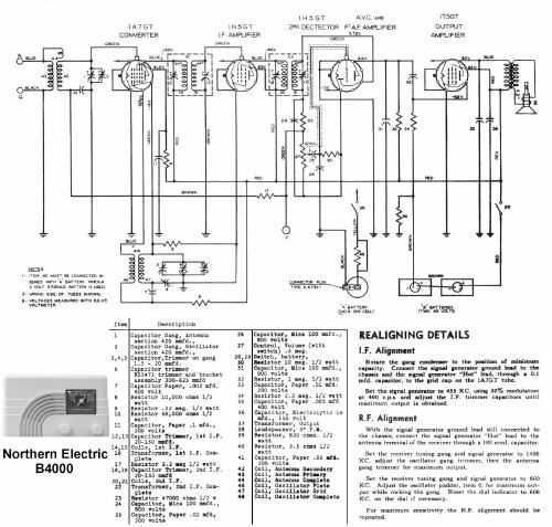 northern electric b4000