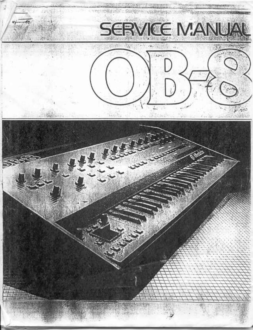 oberheim ob 8 service manual