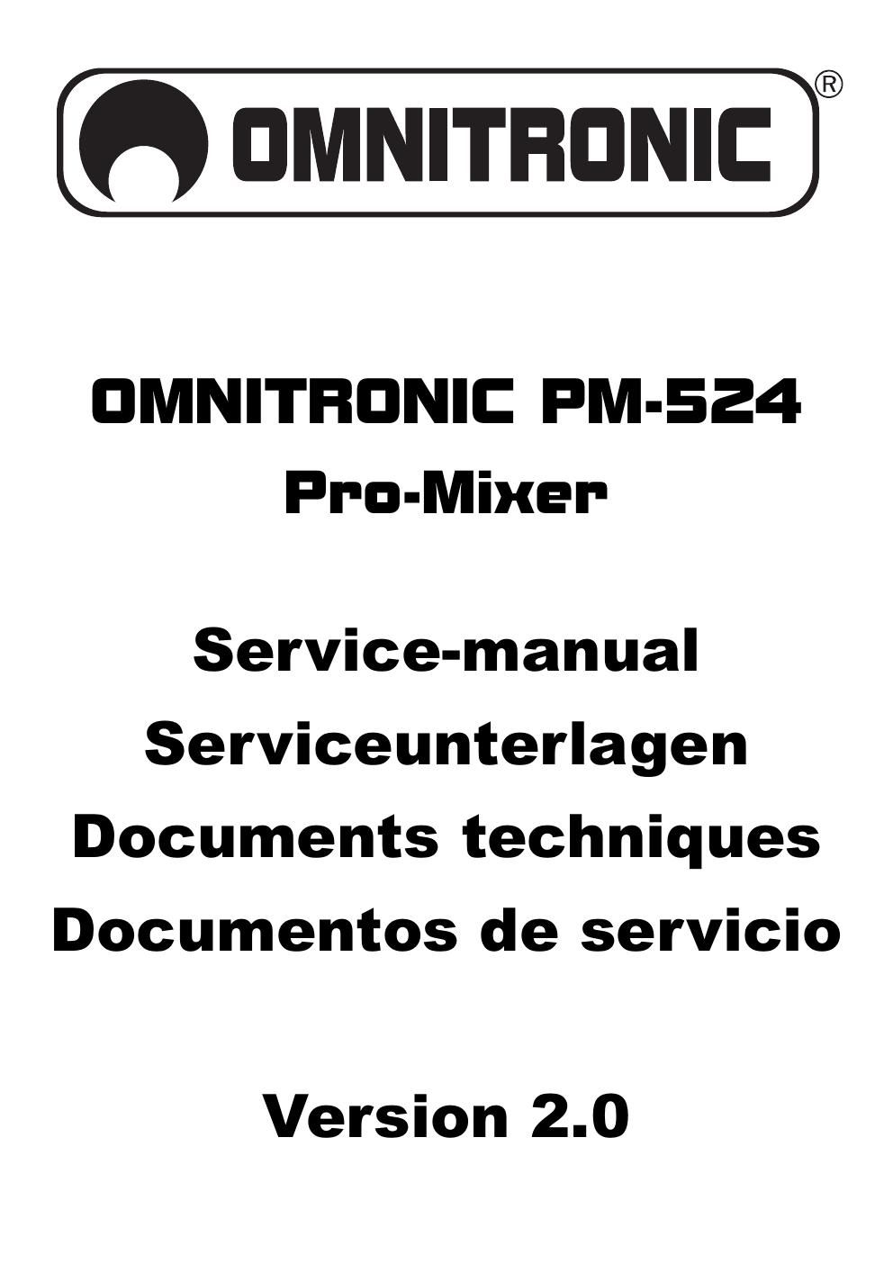omnitronic pm524 mix
