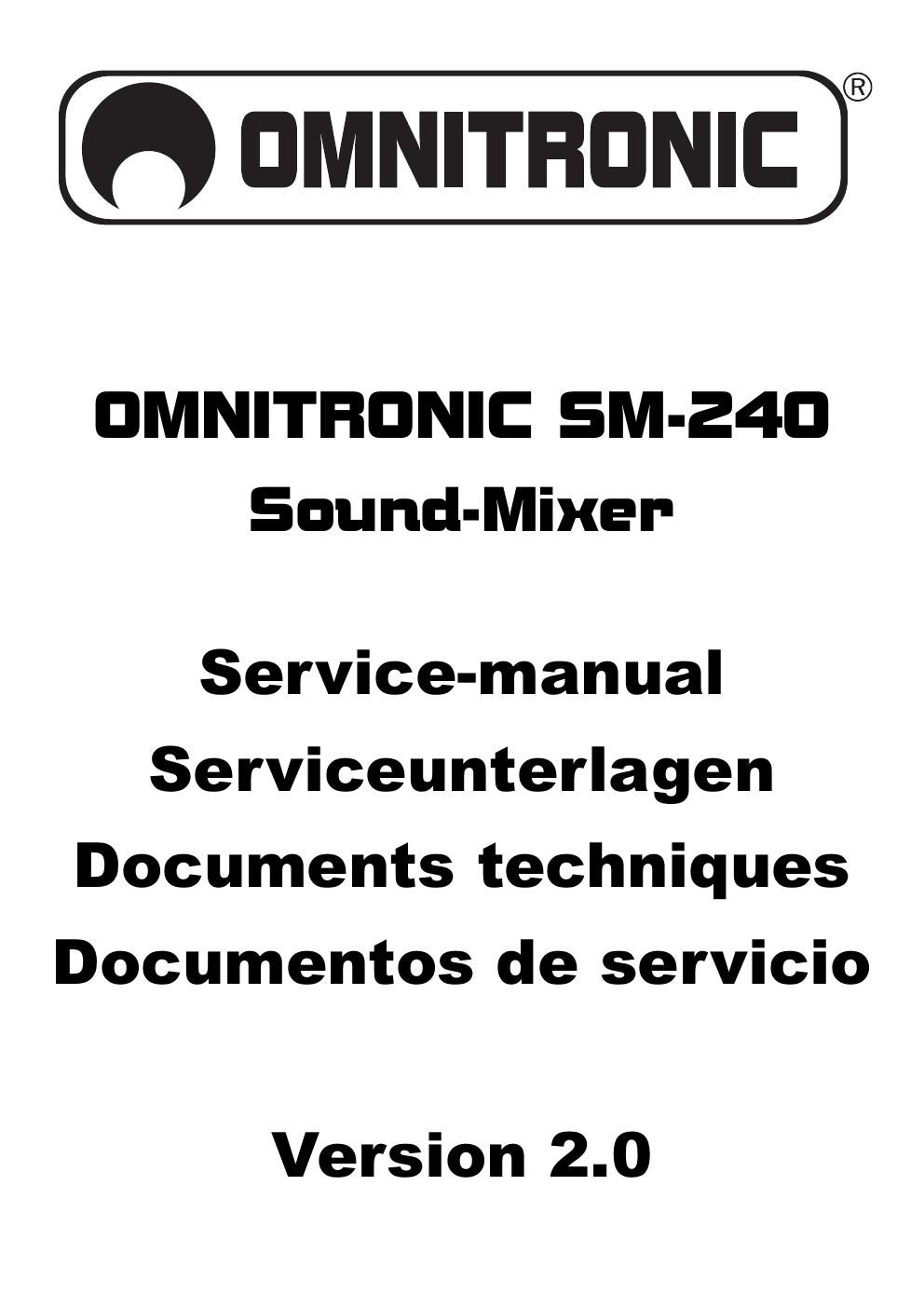 omnitronic sm240 mix