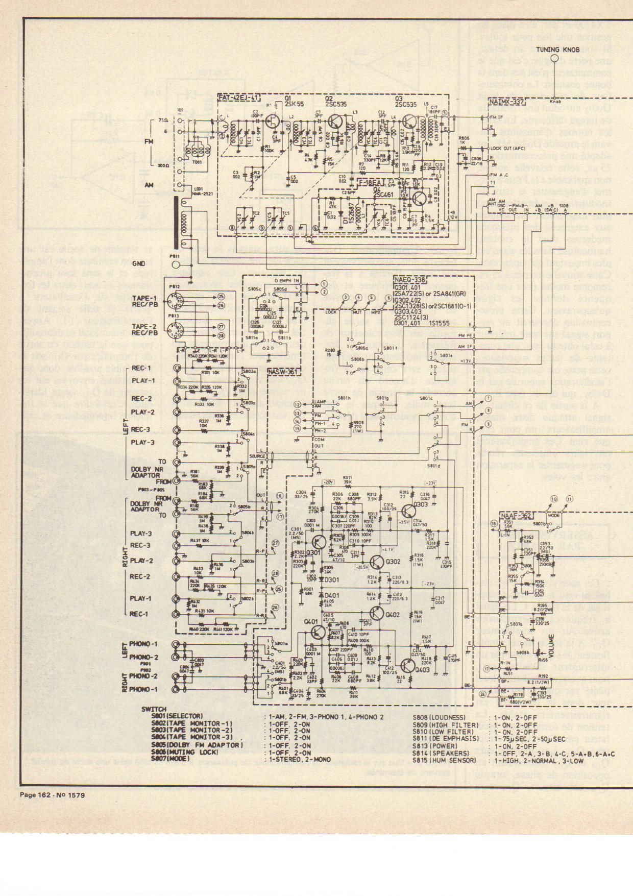 Onkyo 4500 Schematic