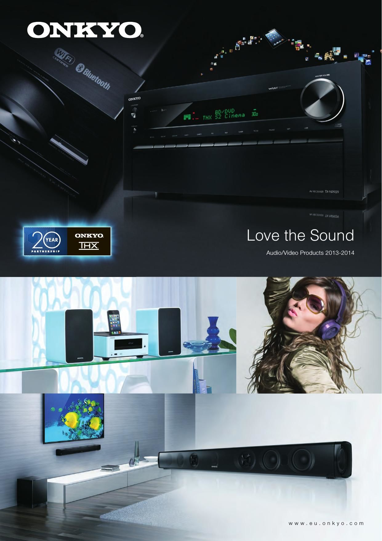 Onkyo AV PRODUCTS 2013 14 Catalog