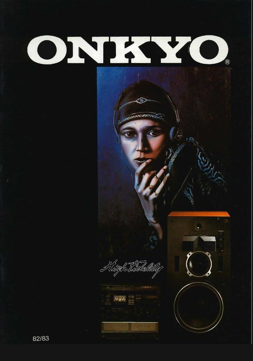 Onkyo Catalog 1982 1983