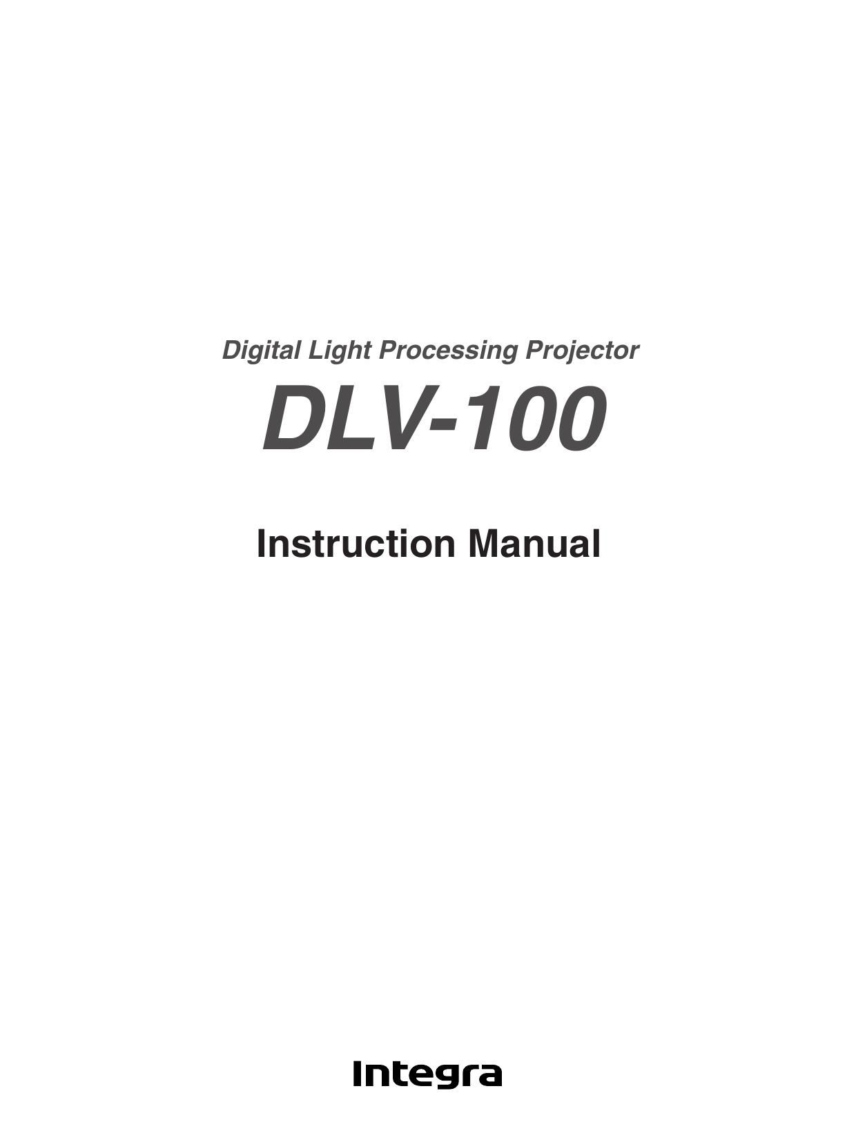 Onkyo DLV 100 Service Manual 2