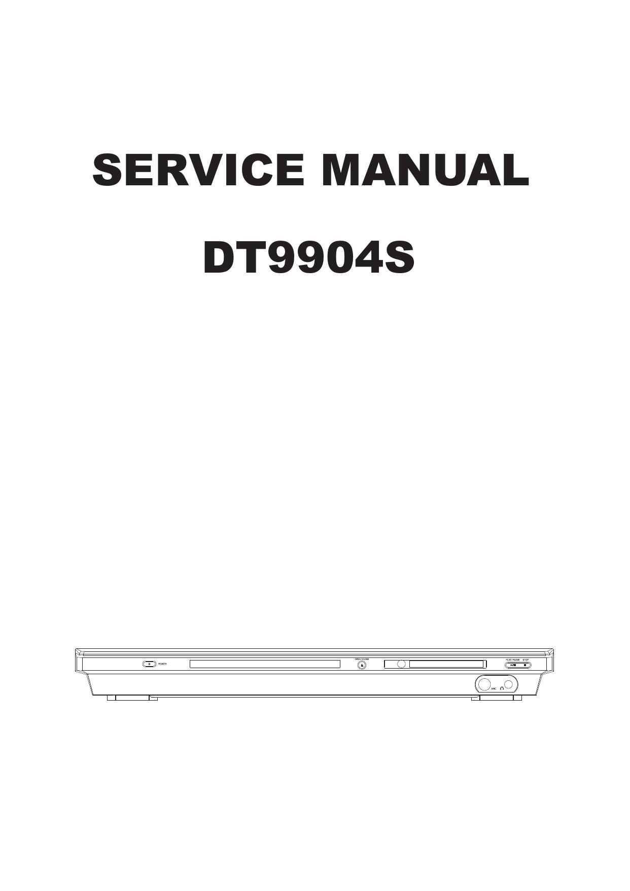 Onkyo DT 9904 S Service Manual