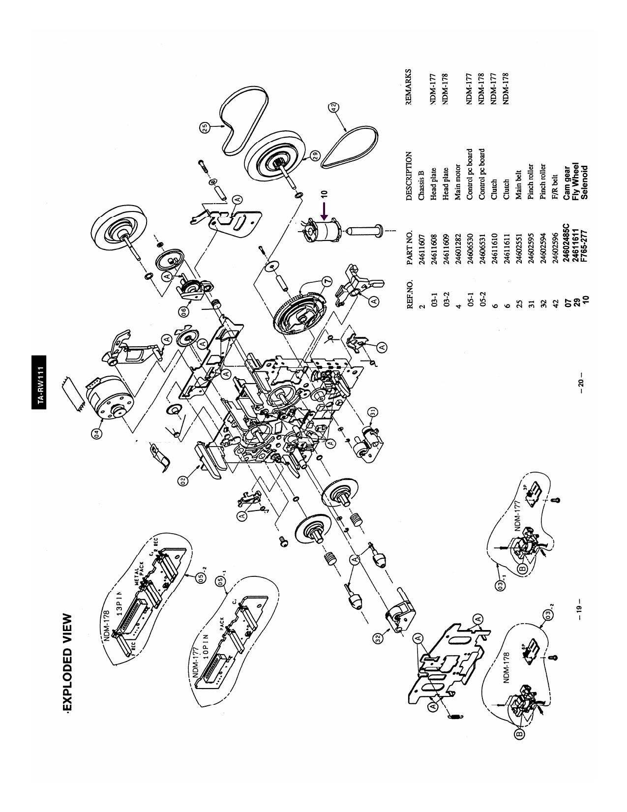 Onkyo TARW 111 Service Manual 2