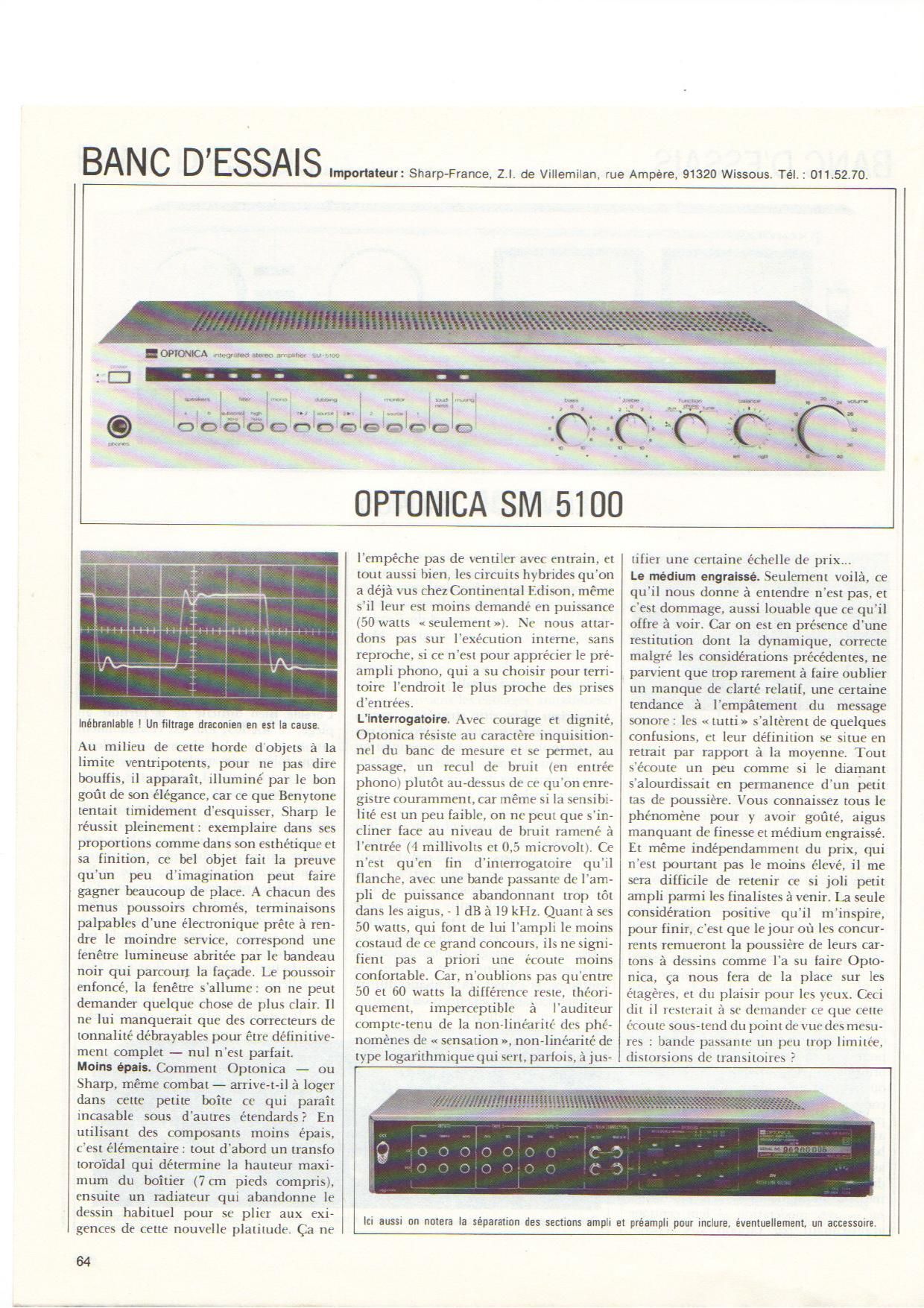 Optonica SM 5100 Test