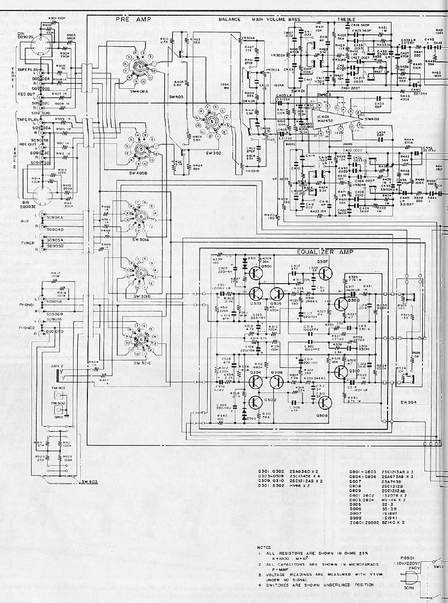 optonica sm 3000 schematic