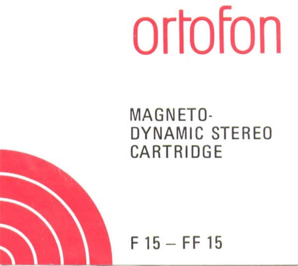 ortofon f 15 ff 15 owners manual