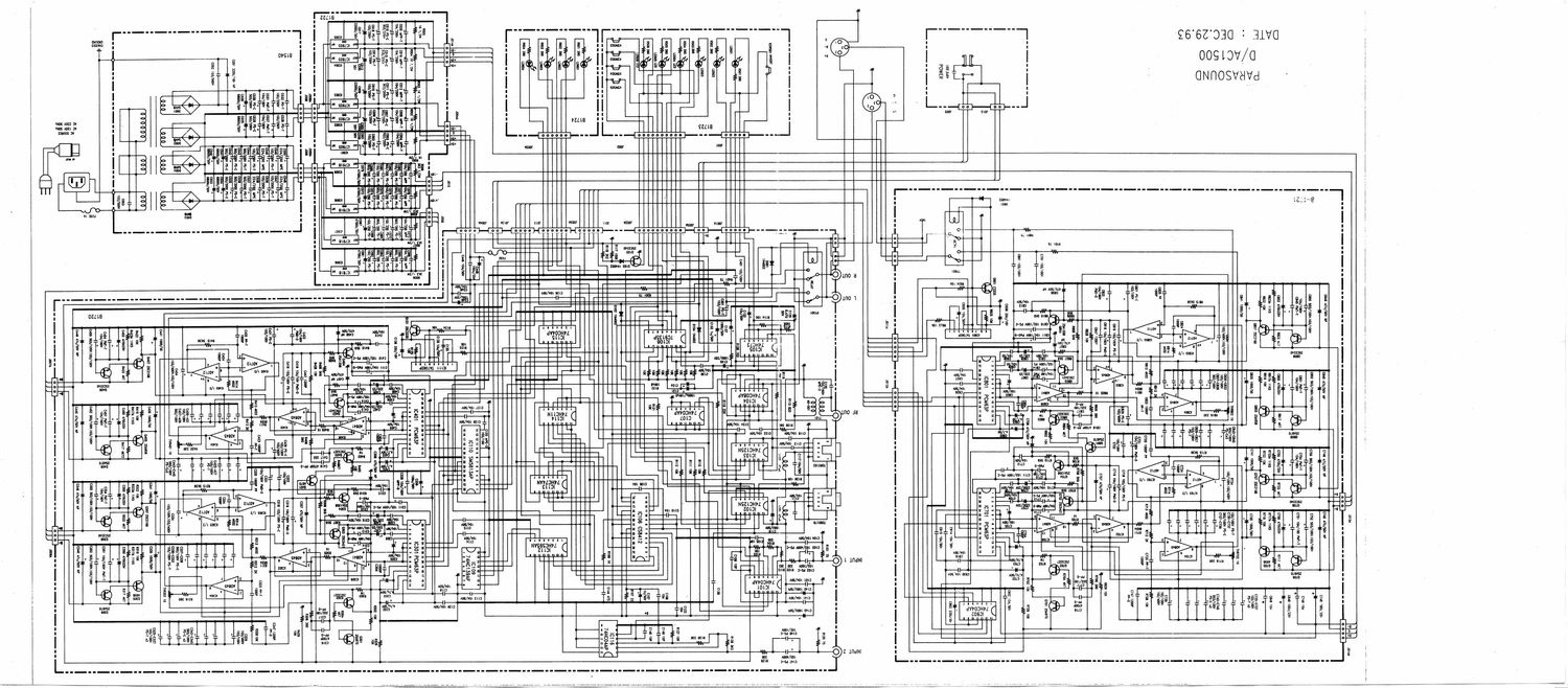 parasound dac 1500 schematic