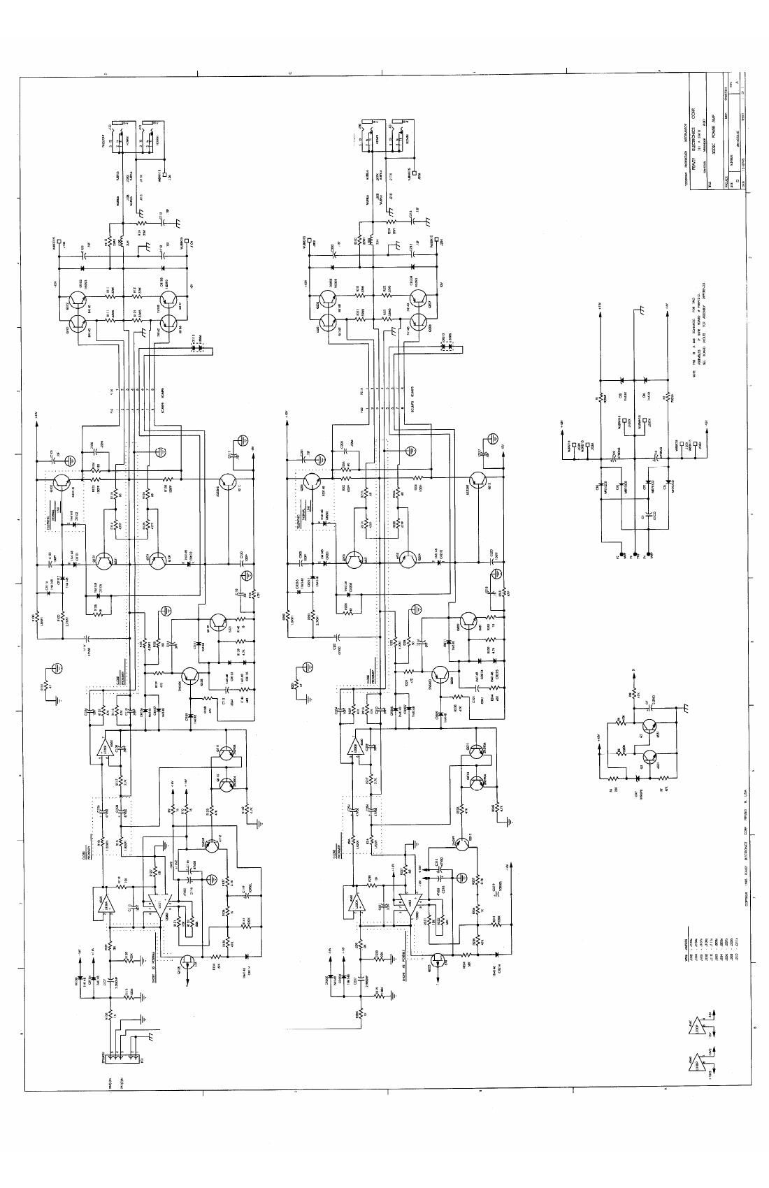 Peavey 300SC Stereo Power Module Schematic