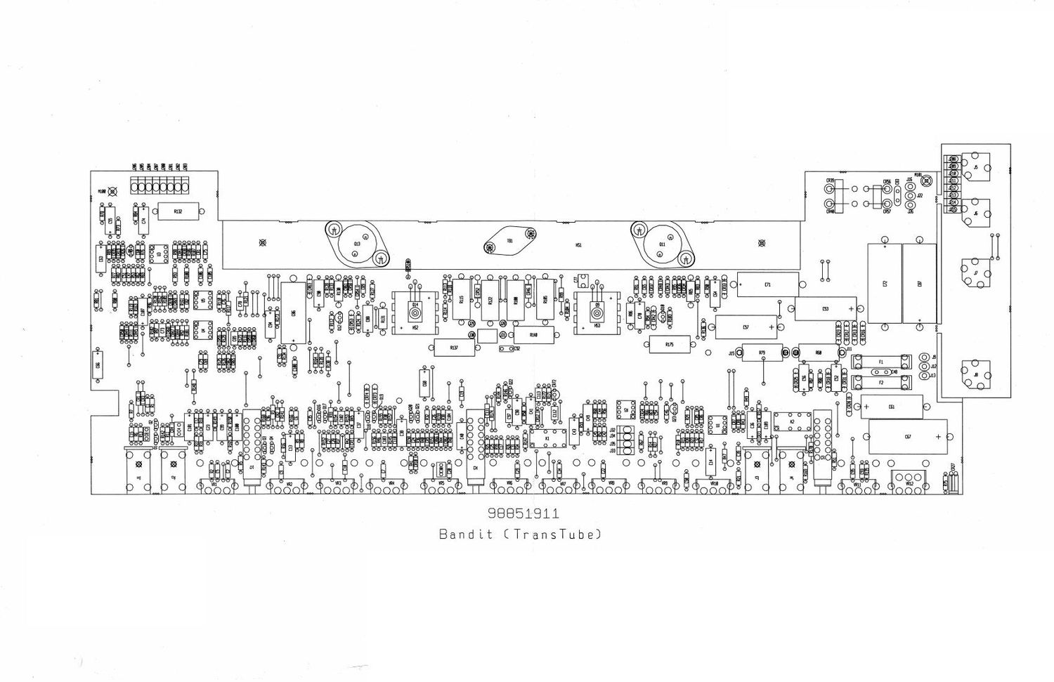 Peavey Bandit 1 Transtube 112 4 95 Schematic