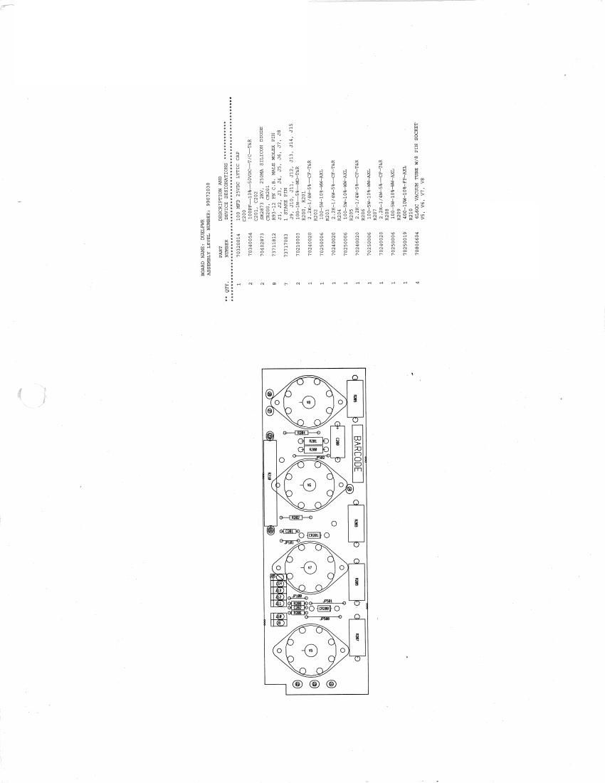 Peavey Duel 212 Schematics