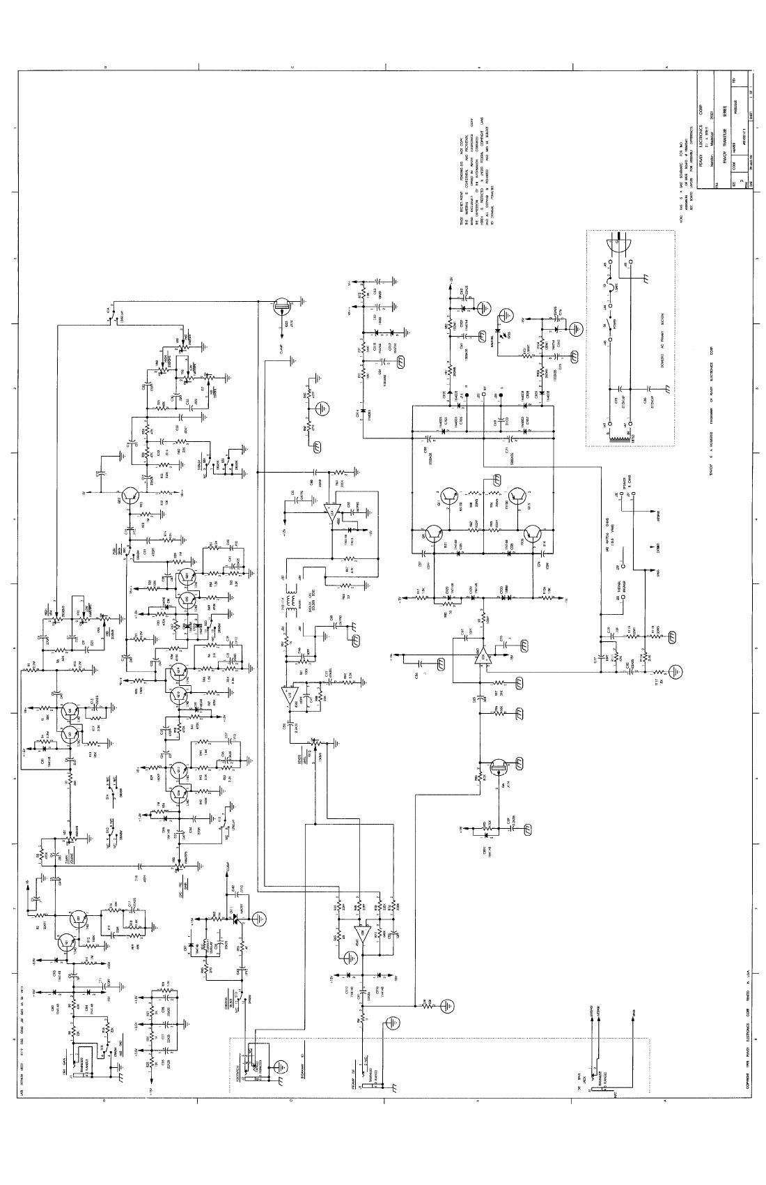 Peavey Envoy Transtube 8 96 Schematic