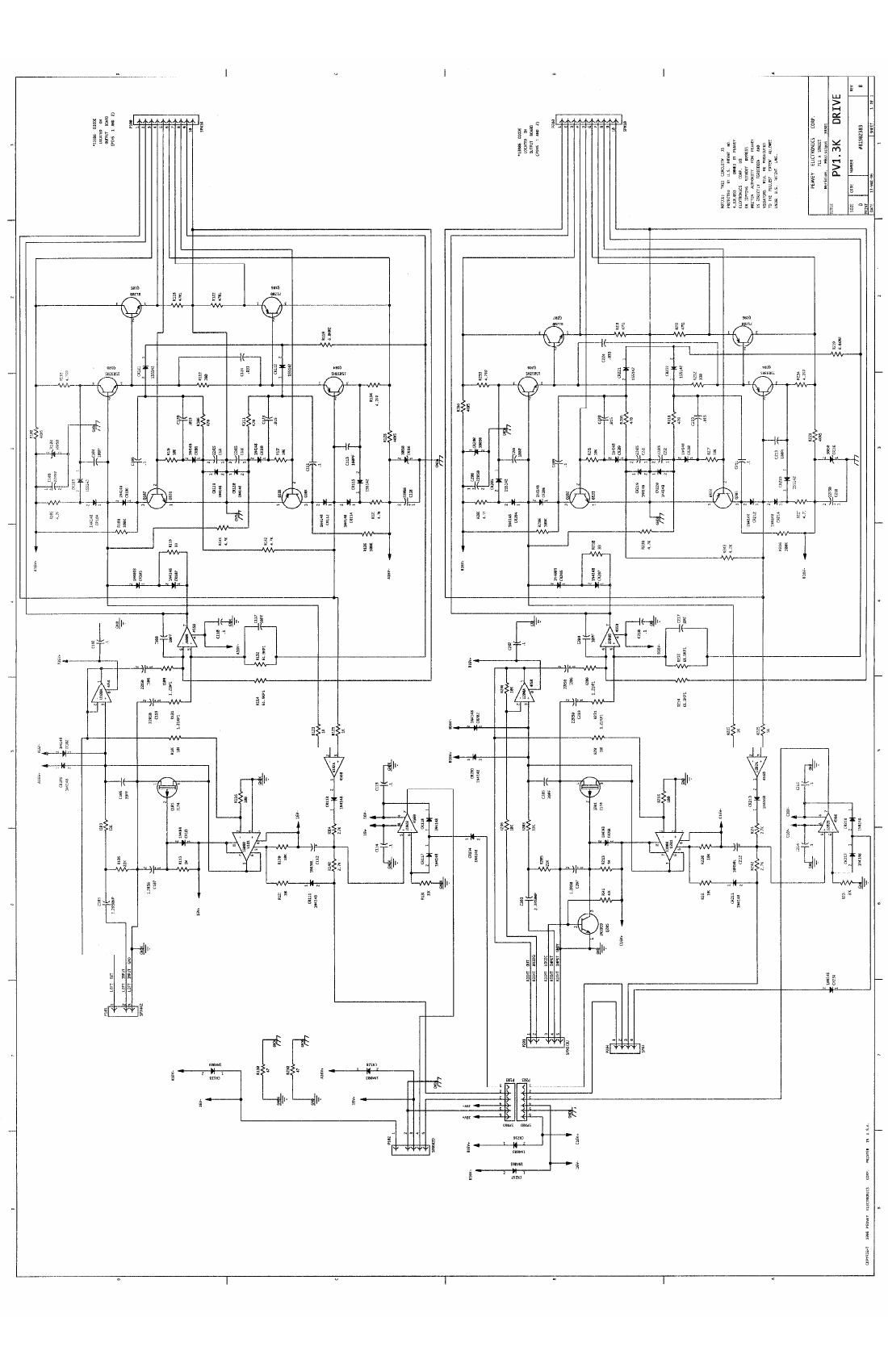 Peavey PV 1 3K Service Manual