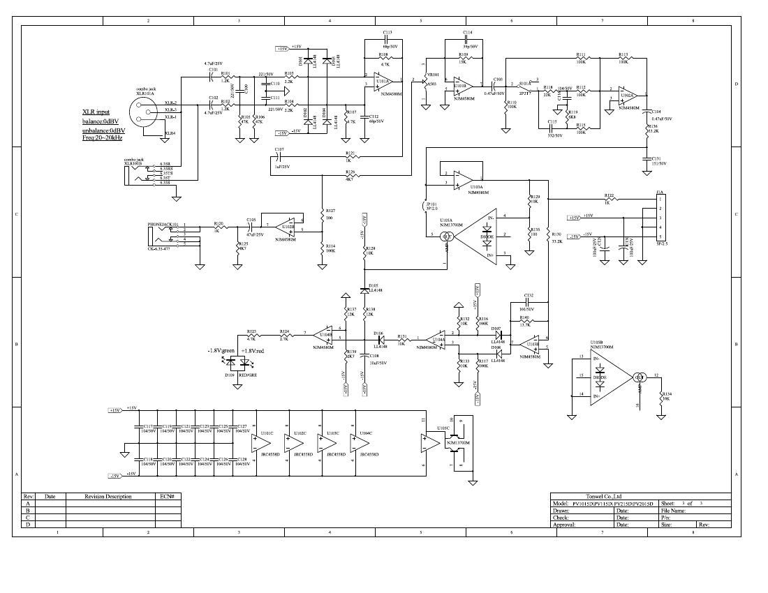 peavey PV 1015d PV 115d PV 215d PV 2015d