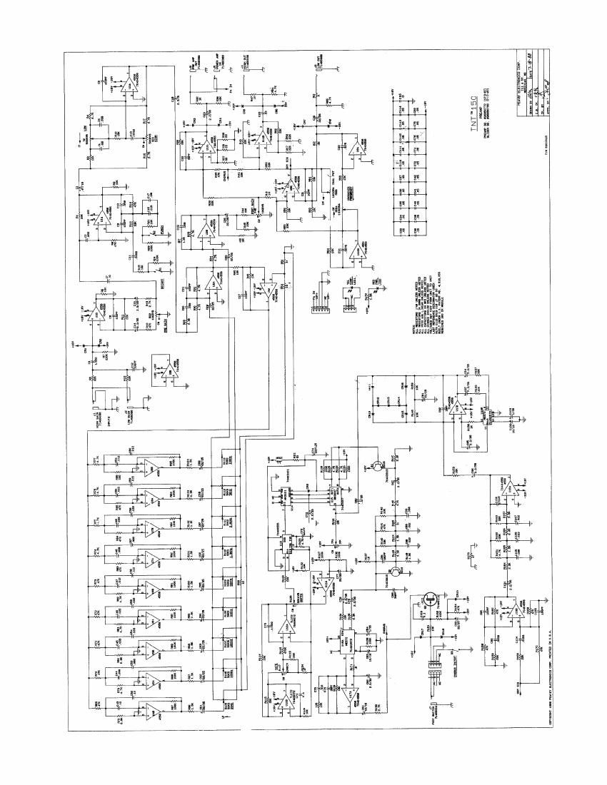 Peavey TNT 150 Schematics