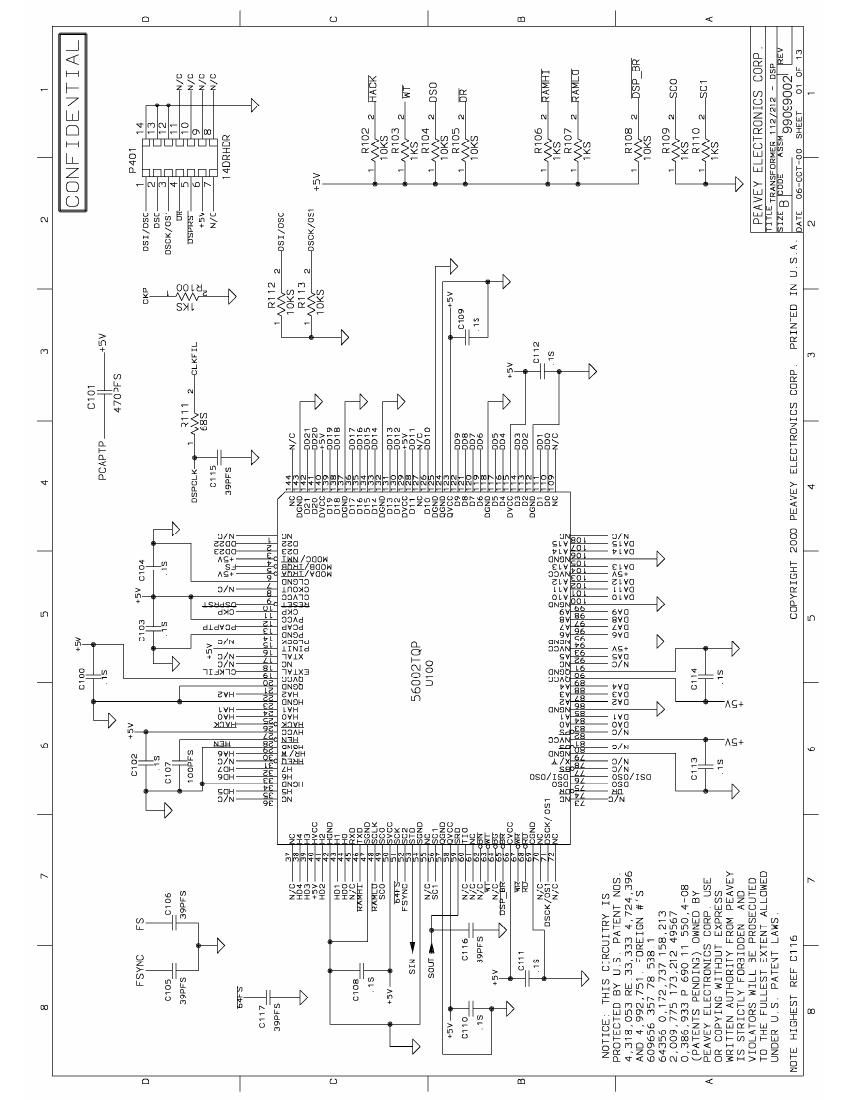 Peavey Transformer Preamp Schematics