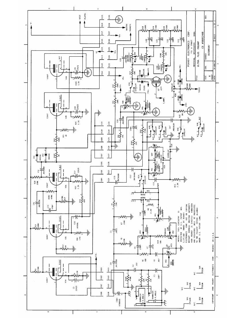 Peavey Ultra Plus Schematics