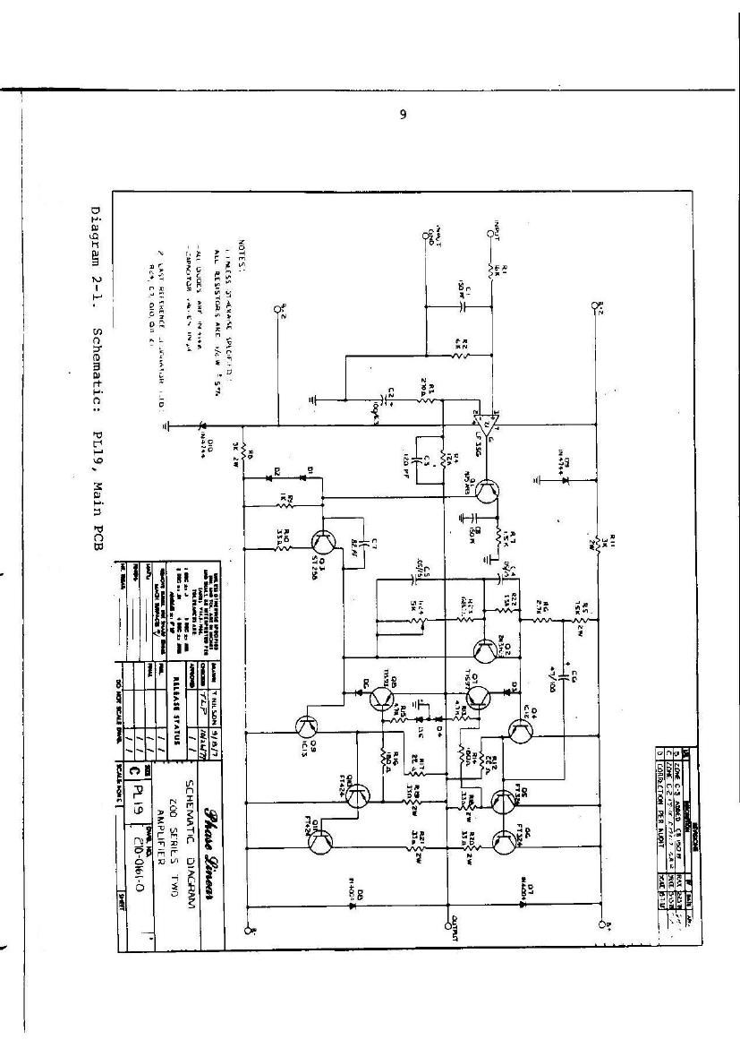 phase linear 200 II Schematic
