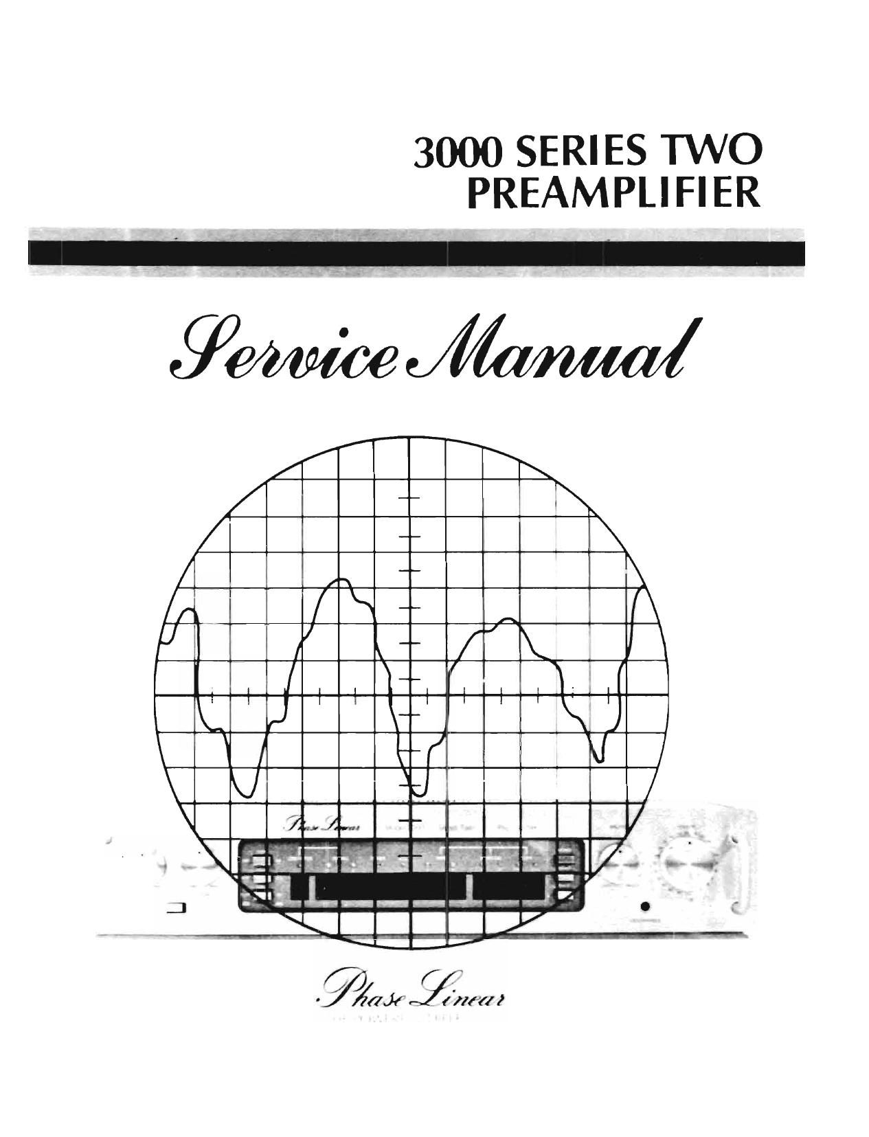 Phase Linear 3000 Series Two Service Manual