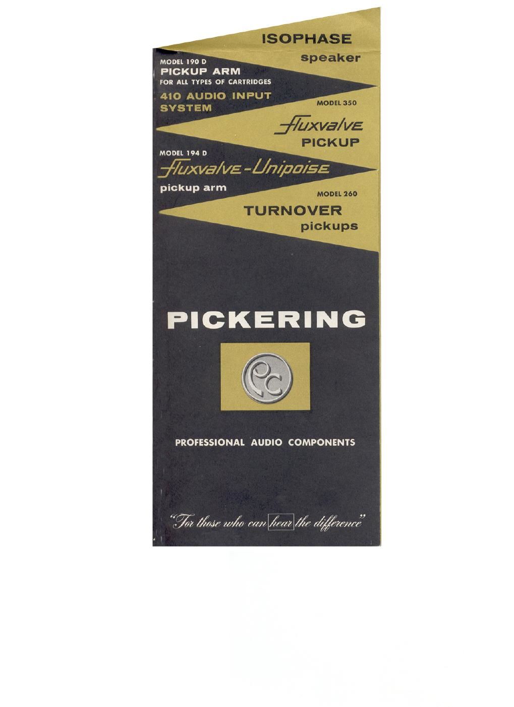 pickering a 1 brochure