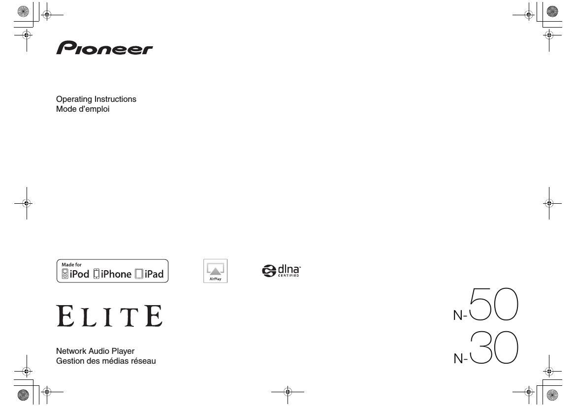 Pioneer N 30 Owners Manual