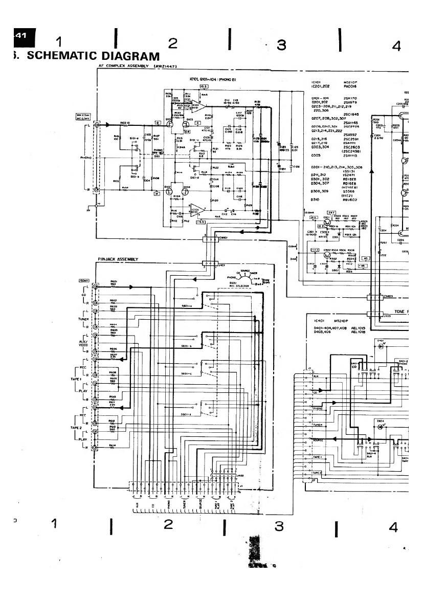 pioneer a 441 schematic