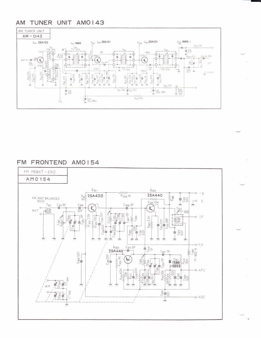 pioneer am 0143 schematic