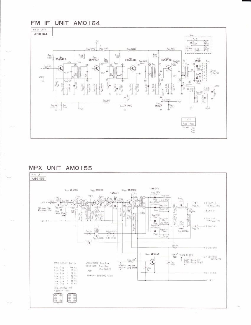 pioneer am 0155 schematic