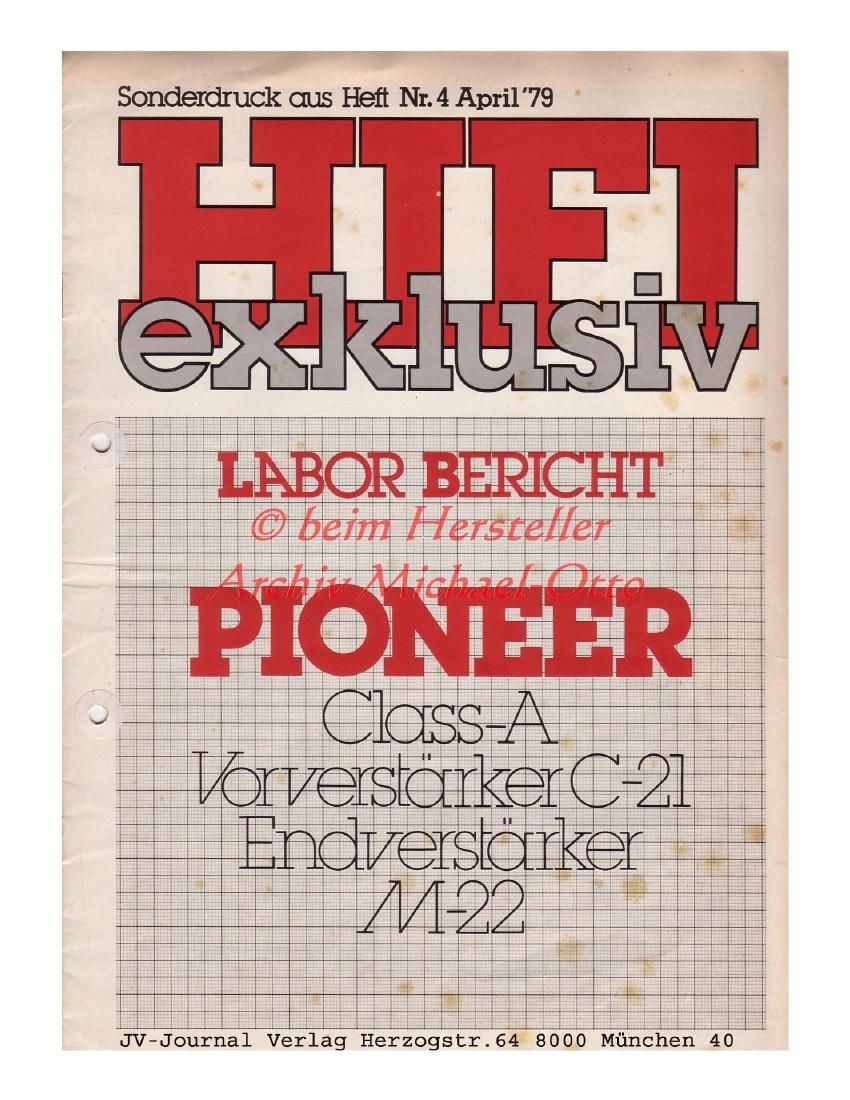 pioneer c 21 brochure