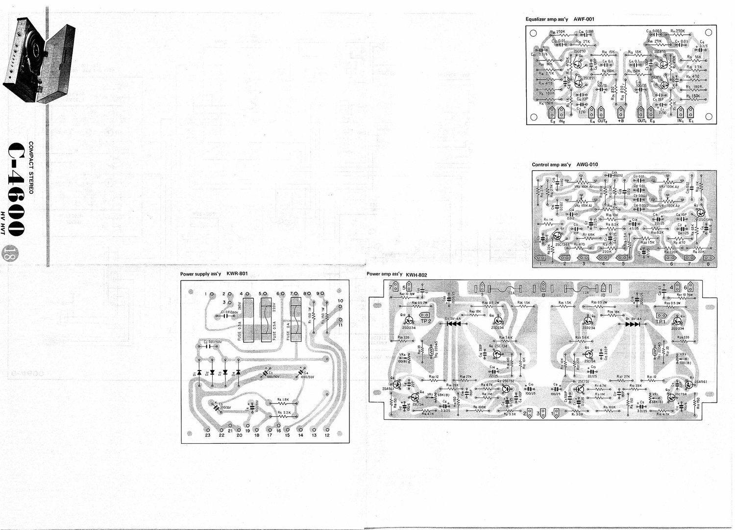 pioneer c 4600 schematic