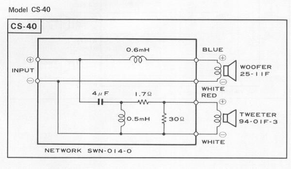pioneer cs 40 schematic