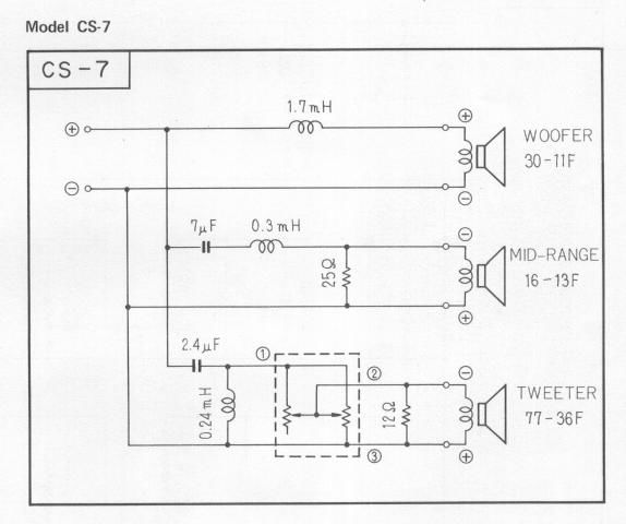 pioneer cs 7 schematic