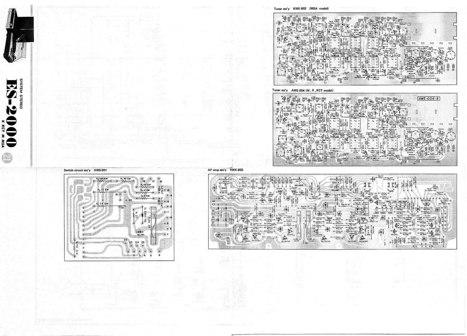 pioneer es 2000 schematic