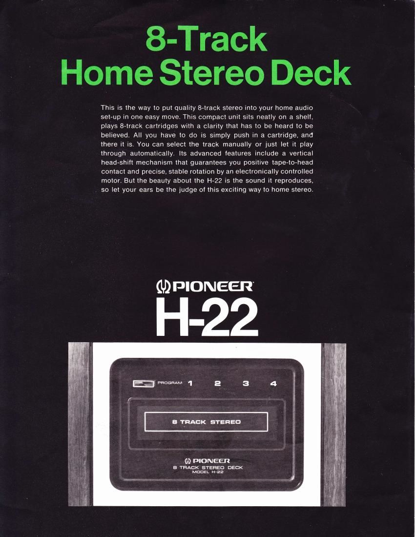 pioneer h 22 b